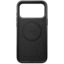 Чехол-накладка Nomad Modern Leather Case для iPhone 17 Pro, кожа, черный - 3