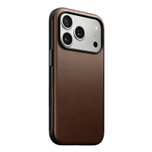 Чехол-накладка Nomad Modern Leather Case для iPhone 17 Pro, кожа, коричневый - 1