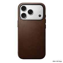 Чехол-накладка Nomad Traditional Leather Case для iPhone 17 Pro, кожа, коричневый - 1