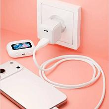 Кабель VLP LITE Color Line USB-C / USB-A, 60Вт 1м, белый - 3