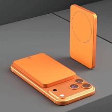 Внешний аккумулятор c БЗУ VLP Diamond Energy, Qi2 5000 мАч, оранжевый - 3