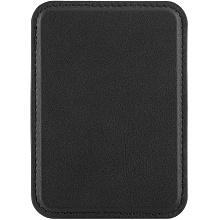 Кардхолдер uBear Split MagSafe, экокожа, черный - 1