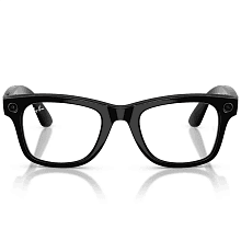 Умные очки Ray-Ban Wayfarer Shiny Black Clear, черный - 2