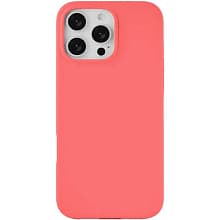 Чехол-накладка uBear Touch Mag Case для iPhone 16 Pro Max, силикон, коралловый - 0