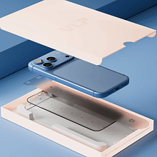Защитное стекло VLP Privacy Easy Box 2.5D для iPhone 18 Pro - 2