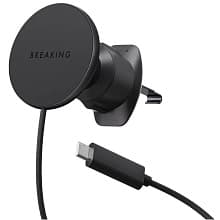 Держатель автомобильный Breaking C9 Charger Pad, 25Вт, черный - 0