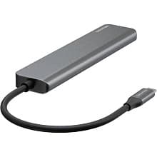 Концентратор USB Breaking Y04 7в1 графитовый - 2