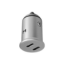 Зарядное устройство автомобильное Magssory CCH002, 45Вт, серебристый - 2