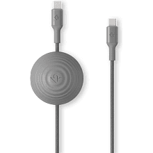 Кабель Twelve South CableStay USB-C / USB-C, 60Вт 1,5м, графитовый - 0
